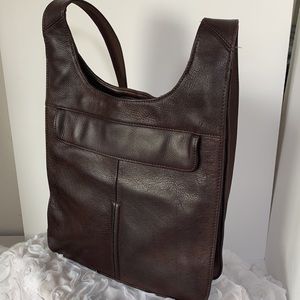 Wilson’s Leather Espresso Slimline Crossbody Bag